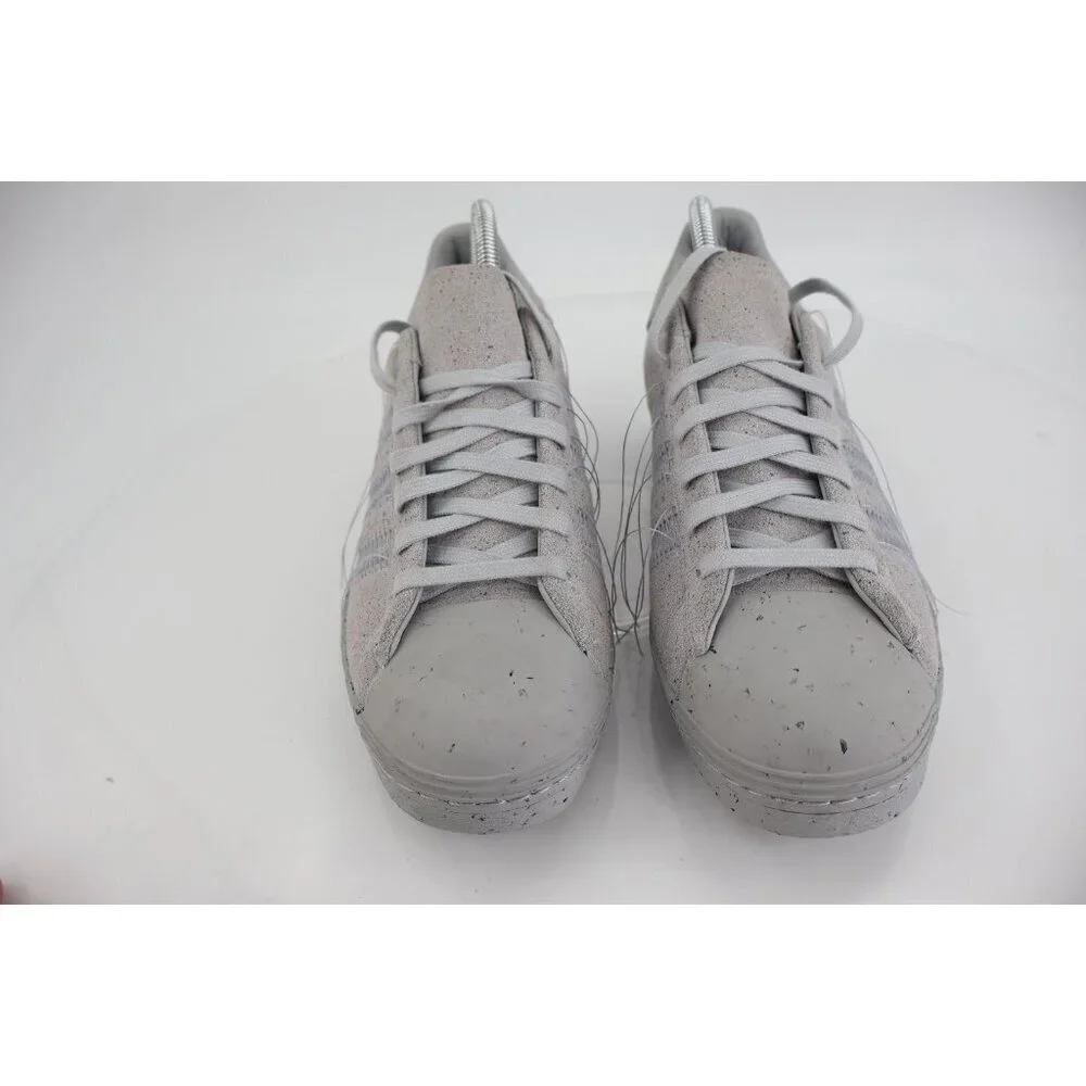 Adidas Y-3 Superstar Clear Onix Sneakers Men’s Size 6.5 Gray Suede
